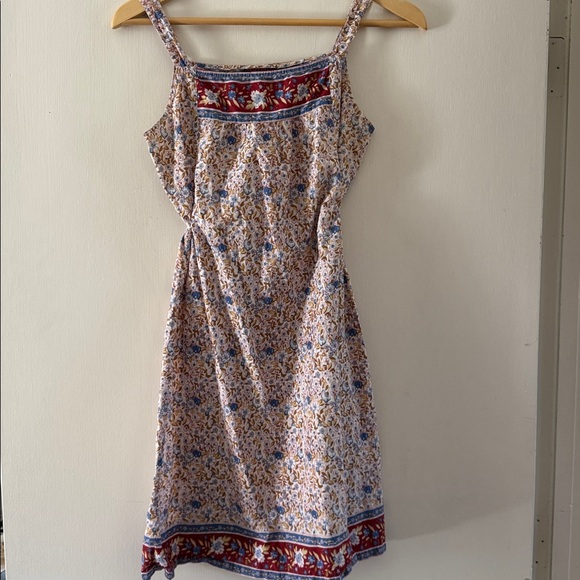 VINTAGE Funky People Floral Cotton Dress - Picture 3 of 3